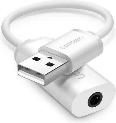 Actual product image Ugreen USB Stereo Audio Adapter (USB)