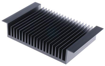 Image du produit Rs Pro Dissipateur de chaleur pour universel rectangulaire en aluminium 0.4K/W, 150mm x 240mm x 46mm (Trou de câble, 15 cm)