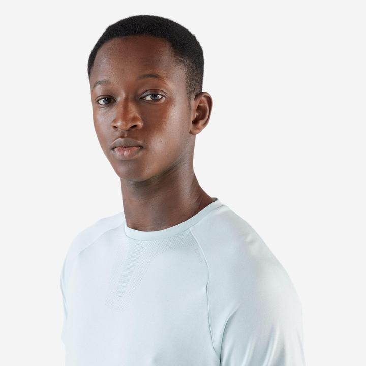 Immagine prodotto Kiprun Laufshirt kurzarm Herren nahtlos - Run 500 Comfort grün (XXL)