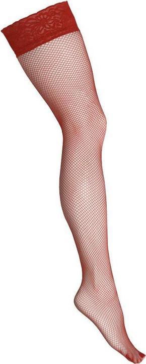 Actual product image Kotek KO H018 fishnet hold ups red L/XL (L)