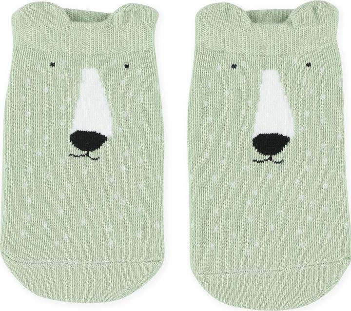 Actual product image Trixie Baby Sneaker socks 2-pack (2-4 yrs) Polar Bear (MQ3) (pack of 2, 27)