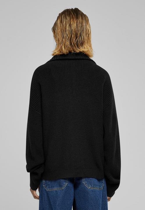 Actual product image Urban Classics Ladies Knitted Zip Cardigan - 126787 (5XL)