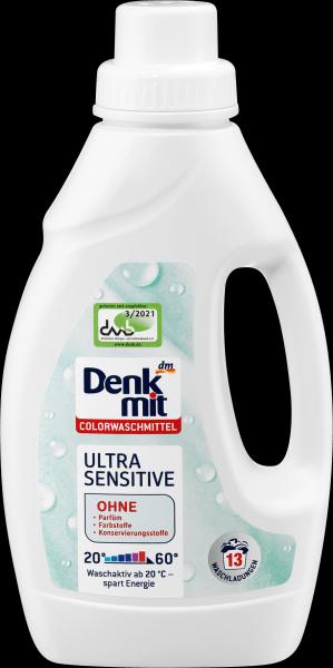 Produktbild dm Denkmit Ultra Sensitive (13 Waschgänge, Flüssig)