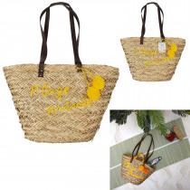Produktbild Jet Lag Strandtasche Seegras Privatstrand 54x31cm