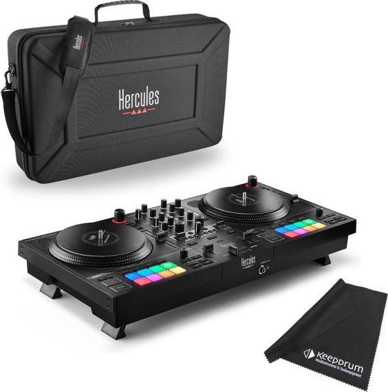 Hercules DJ Control Inpulse T7 DJ controller with bag and cloth