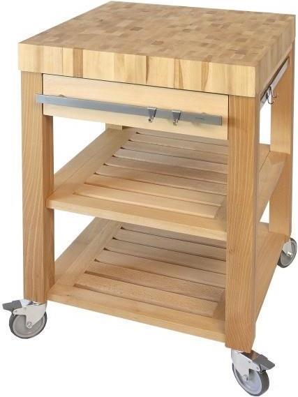Image du produit Cristel Chariot de cuisine Cookmobil 60x60x90cm