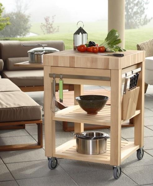Image du produit Cristel Chariot de cuisine Cookmobil 60x60x90cm
