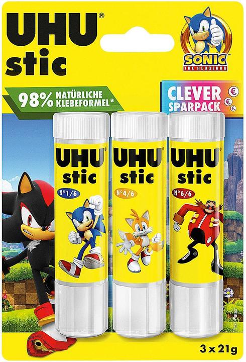 Actual product image UHU Klebestift Sonic 21g 3St