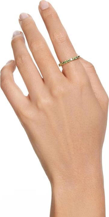 Image du produit Swarovski Matrix Bague ronde vert or (52)