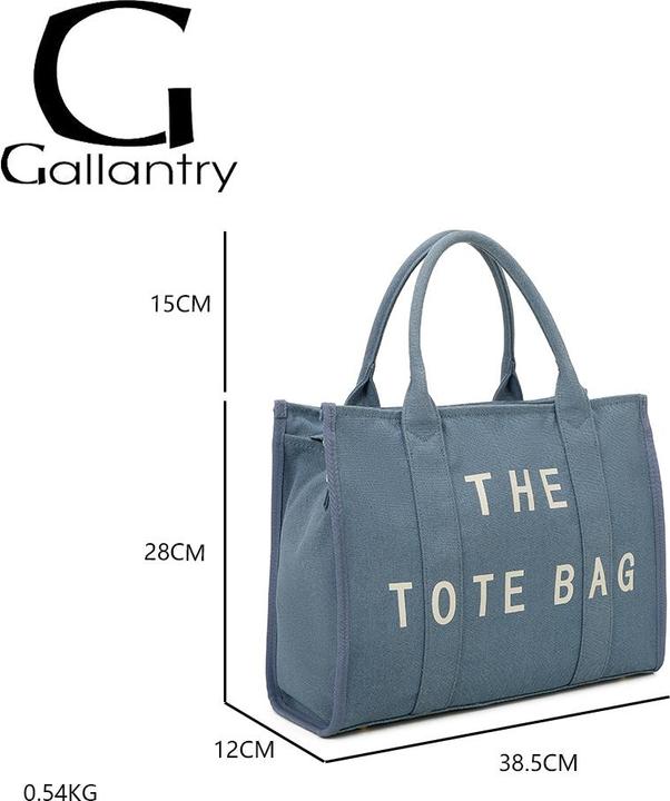 Immagine prodotto Gallantry Totebag Borsa in tessuto taglia L (5 l)