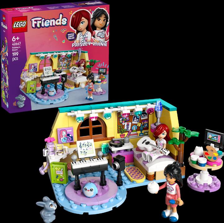 Produktbild LEGO Paisleys Zimmer (42647, LEGO Friends)