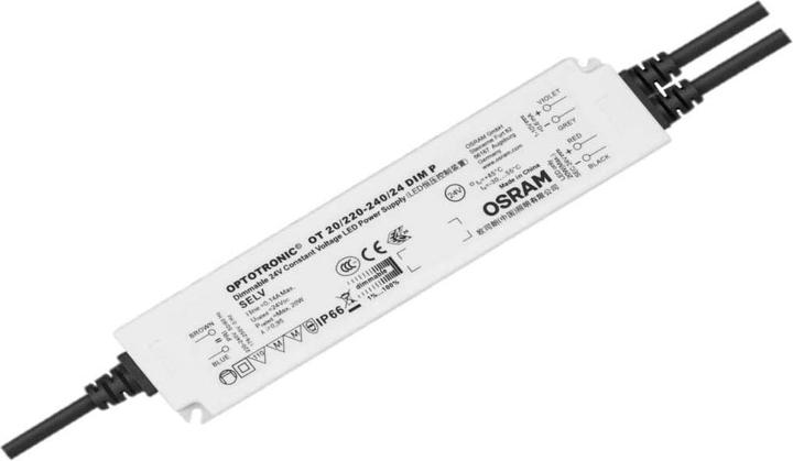 Immagine prodotto Osram Alimentatore elettronico (ECG), OPTOTRONIC, ECG LED CV DIM 1...10V, OT 20/220-240/24 DIM P