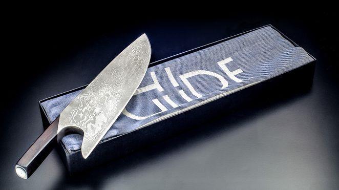 Produktbild Güde Solingen Damaststahl "The Knife" Kochmesser (26 cm)
