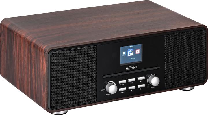 Produktbild Reflexion HRA19DAB/WD DAB+ Tischradio AUX, Bluetooth®, CD, UKW Holz (DAB+, UKW, Bluetooth)