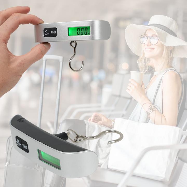 Image du produit Hermex Balance numérique pour bagages Balance manuelle Balance de voyage Balance suspendue (Pèses bagage)