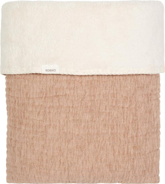 Actual product image Koeka Baby blanket plush Rivoli caffe (75 x 100 cm)