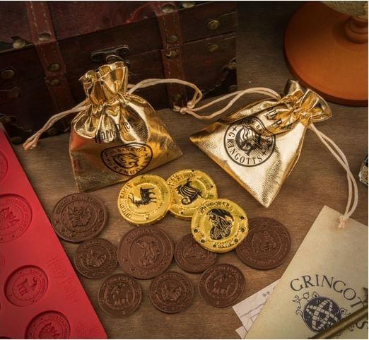 Produktbild Cinereplicas Harry Potter: Pralinenform - Gringotts Bank Coin - Münzen