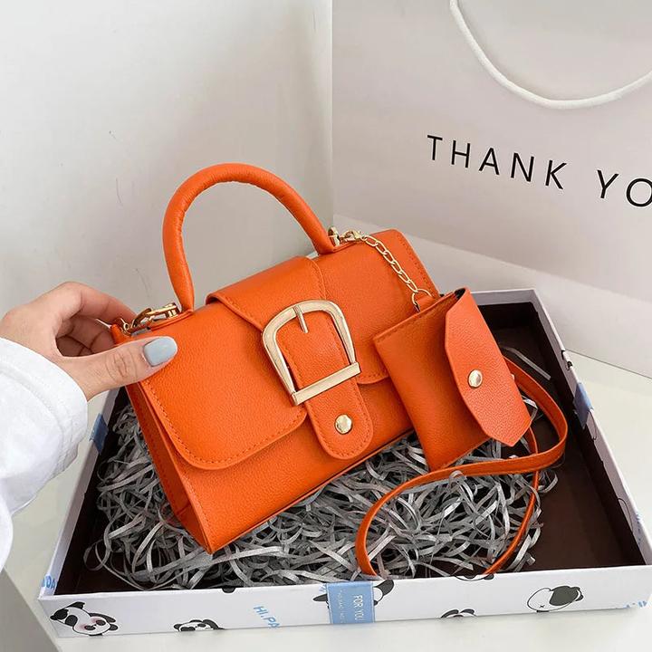Image du produit Only-Bags.Store Mode Kleine Handtaschen und Geldbörsen Designer Umhängetasche Casual Flap Crossbody Top Handle Bags
