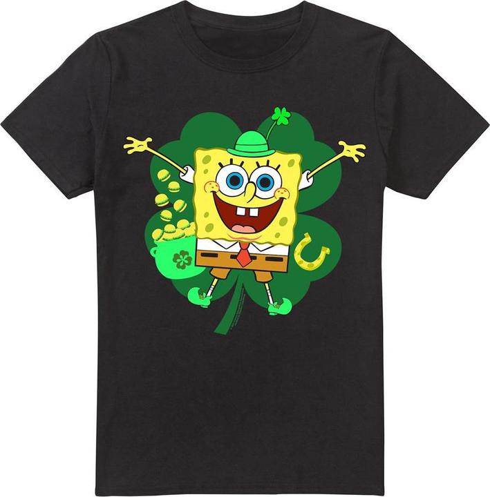 Produktbild Spongebob Squarepants Spongey TShirt St PatricksTag (3XL)