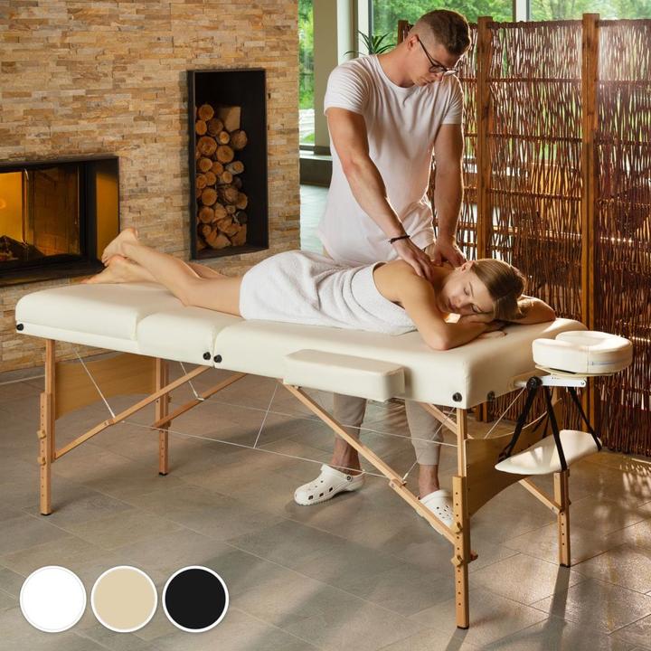 Actual product image tectake Massage couch