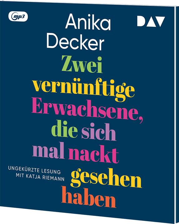 Immagine prodotto Due adulti ragionevoli che si sono visti nudi (Decker Anika, Tedesco)