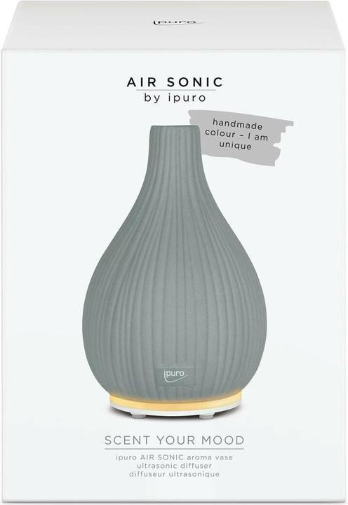 Image du produit Ipuro Pot de senteur Aroma Vase Gris, Type : Pot de senteur (150 ml)