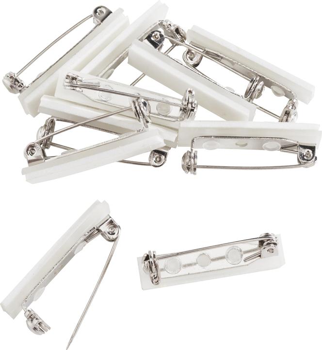 VBS Epingle à broches, autocollante, 30 mm, 10 pièces