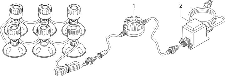Actual product image Pontec Underwater lighting LED 0.5