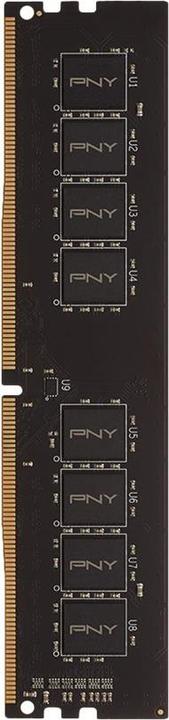 PNY DDR4 PC 2666 CL19 (1 x 4GB, 2666 MHz, DDR4-RAM, DIMM)