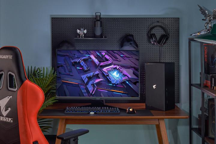 Actual product image Gigabyte Aorus FI32U (3840 x 2160 Pixels, 31.50")
