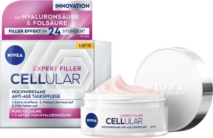 Image du produit NIVEA Soin de jour Cellulaire Expert Combleur (50 ml, Crème de jour, SPF 15)