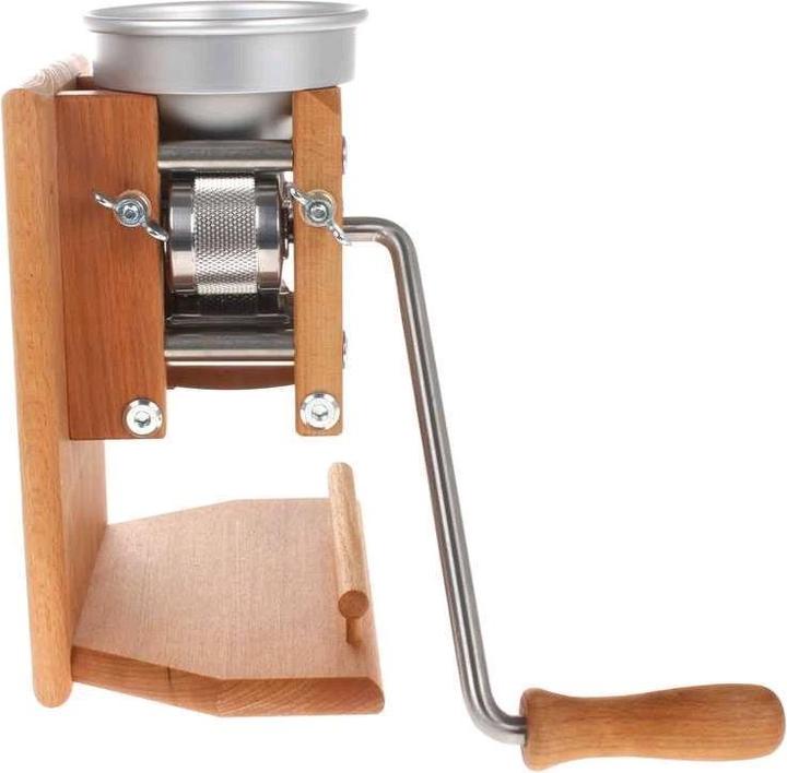 Actual product image Eschenfelder Grain crusher wall model with aluminium hopper