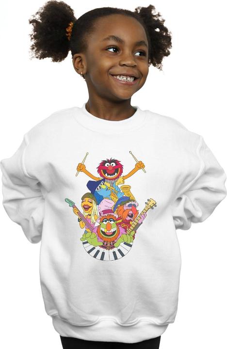 Immagine prodotto Disney The Muppets Dr Teeth And The Electric Mayhem Felpa Ragazze (152, 158)