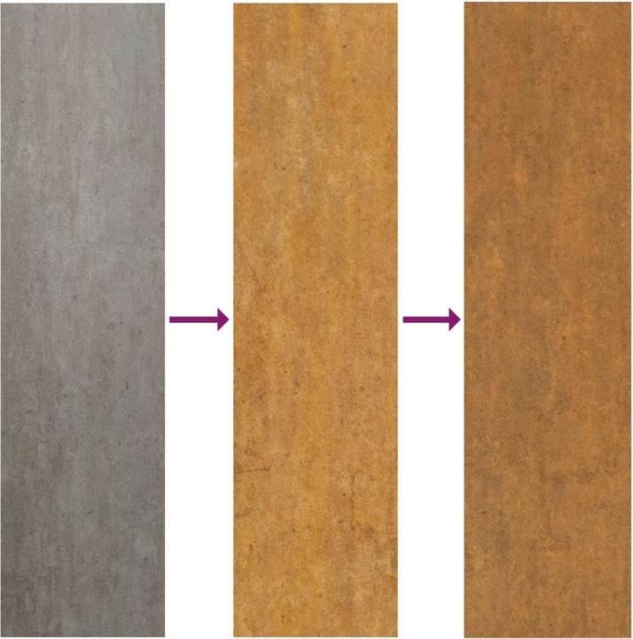 Image du produit VidaXL Pflanzkübel 80x40x80 cm Cortenstahl, Farbe: Rostig