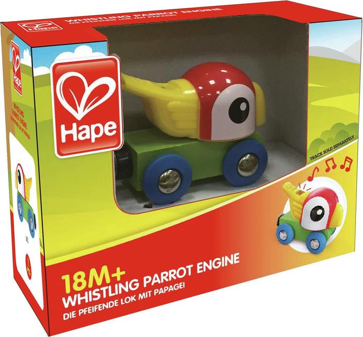 Produktbild Hape Lokomotive Pfeiffender Papagei