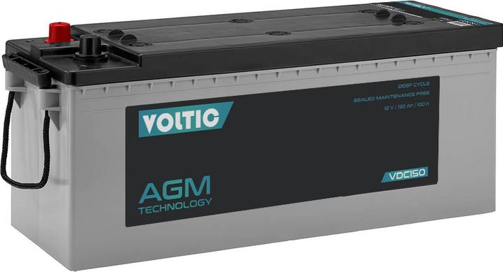 Voltic Batterie AGM Deep Cycle VDC150 (12 V, 150 Ah)