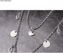 Image du produit Rayher Mini pendentif oiseau en métal, argent, 6 pièces (Métal)