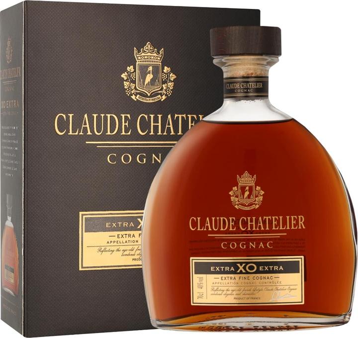 Produktbild Claude Chatelier Extra XO Extra Fine Cognac 40% Vol. 0,7l in Geschenkbox