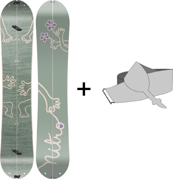 Immagine prodotto Nitro Volta splitboard + pelle donna (145)