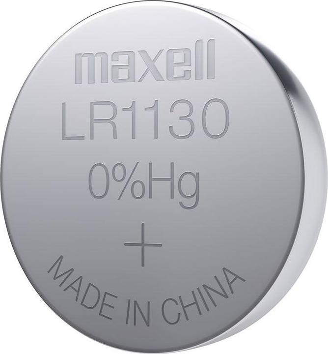 Actual product image Maxell LR1130 (LR54) (200 pcs., AG10, 45 mAh)