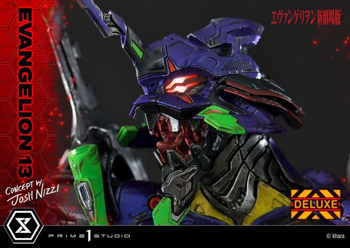 Actual product image Prime 1 Studio Evangelion: 3.0 You Can (Not) Redo statuette Evangelion 13 Concept by Josh Nizzi Deluxe Version 79 c