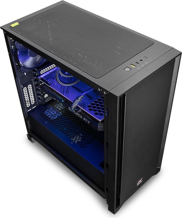 Actual product image Mifcom Savage RTX3080 Core i7 12th Advanced (Intel Core i7-12700K, 32 GB, 1500 GB, GeForce RTX 3080)
