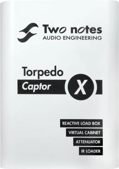 Image du produit Two Notes Torpedo Captor X (16) (Simulateur de cabine, Atténuateur)