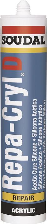 Image du produit Dönges Mastic, Repacryl-D, cartouche/contenu 310 ml, couleur blanc (1 kg, Blanc, 310 ml)