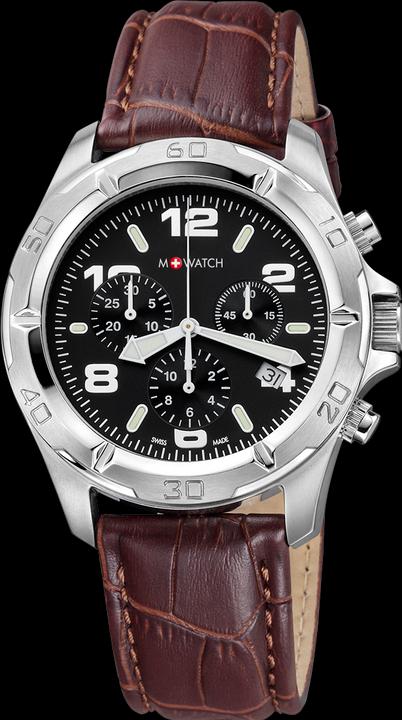 Produktbild M Watch Mondaine Drive - WBD.16420.LG (Chronograph, Swiss Made, 42 mm)