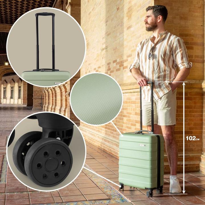 Produktbild Cabin Max Anode Handgepäck Koffer mit 4 Rollen (40 l, Handgepäck (bis 50l))