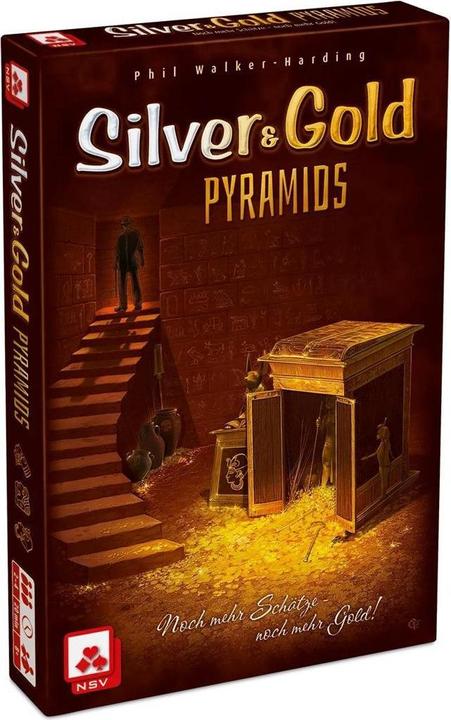 Actual product image NSV Silver & Gold Pyramids - the game for endless adventures (German)