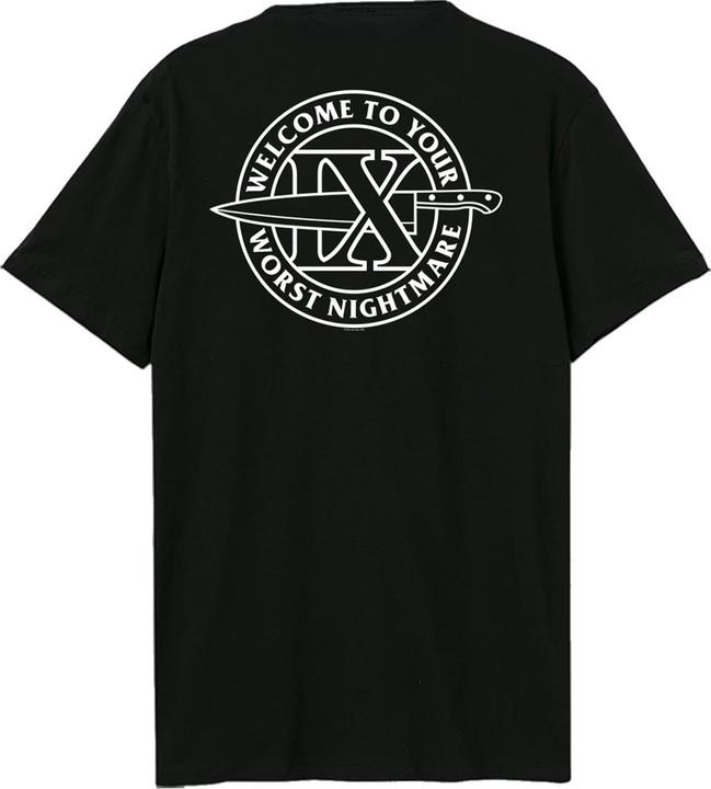 Actual product image Amplified Unisex Adult Worst Nightmare Ice Nine Kills T-Shirt (S)