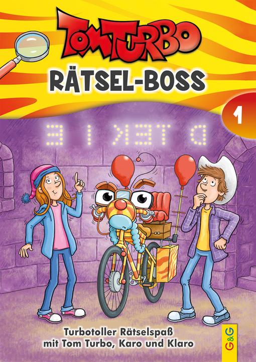 Immagine prodotto Tom Turbo - Rätsel-Boss 1 (Tedesco, Libri per bambini e ragazzi, Casa editrice G&G, 2021)