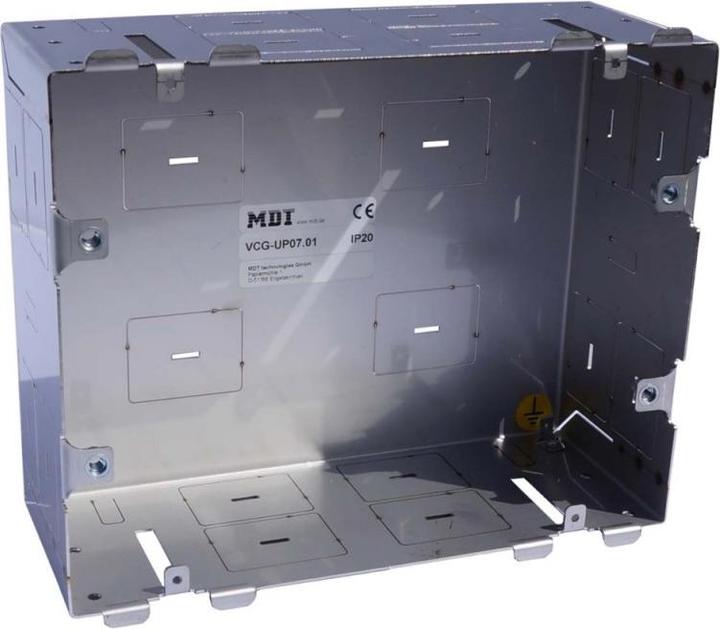 Actual product image MDT VisuControl Zub. 7" flush-mounted box*Metal*